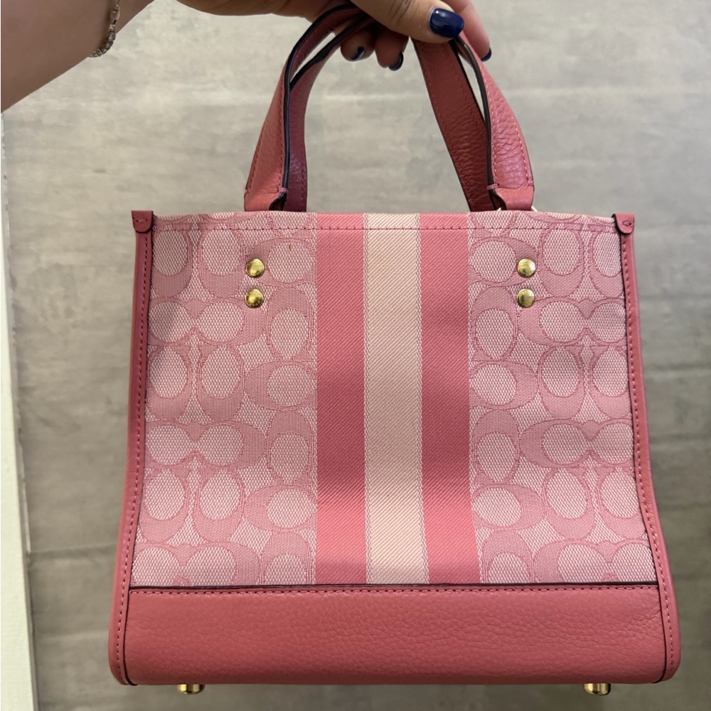Coach Pink Signature Tote Bag – Authentic - Picture 3 of 6